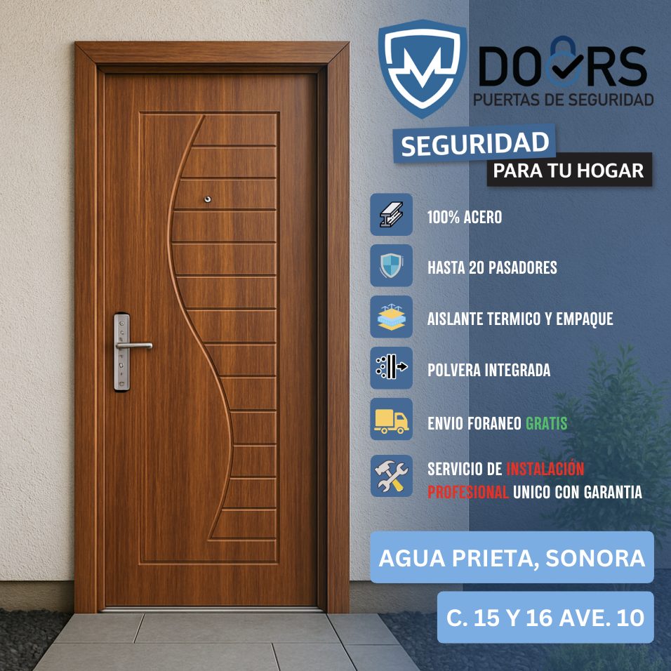 Puerta de seguridad modelo 4